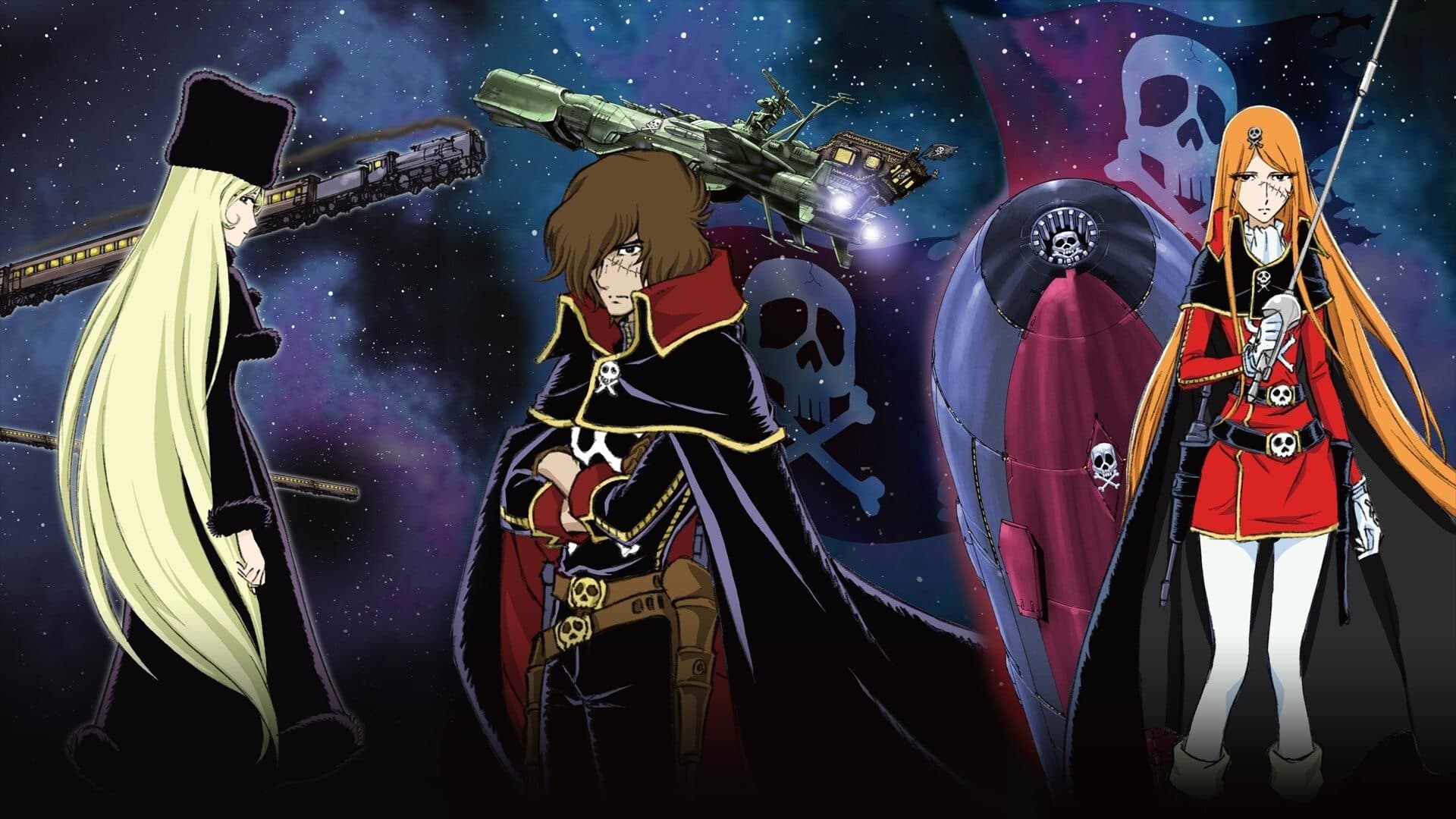 Poster backdrop for Galaxy Express 999: Claire of Glass
