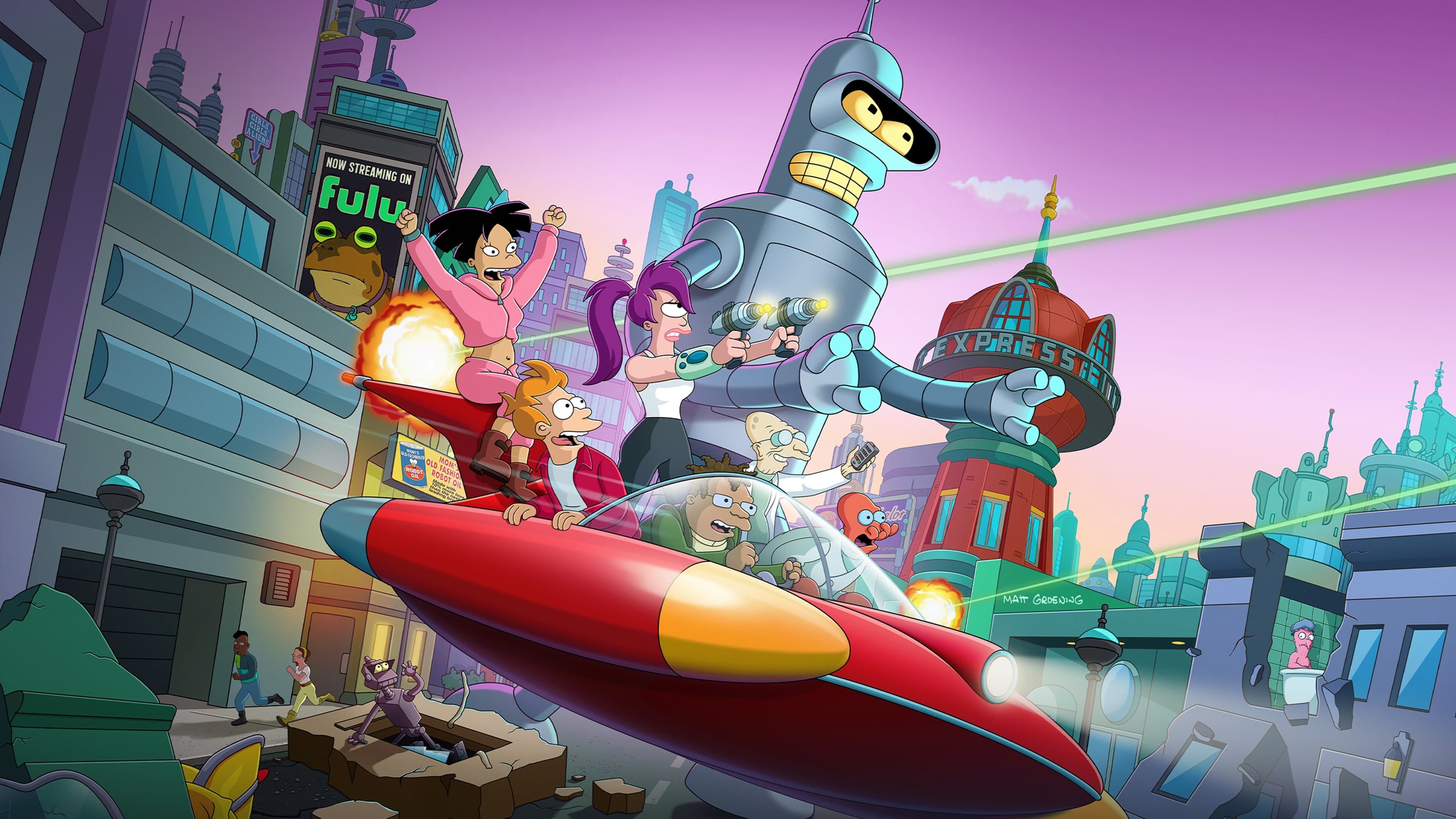 Poster backdrop for Futurama