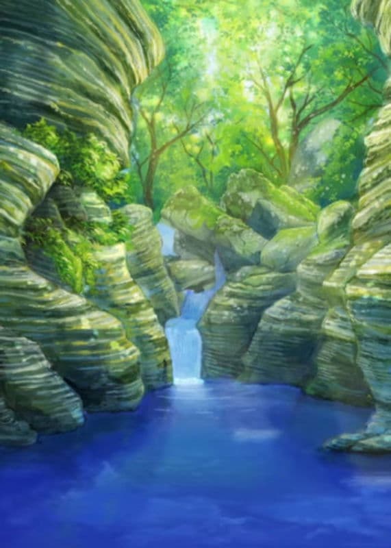 Poster backdrop for Summer of Fossil Leaves