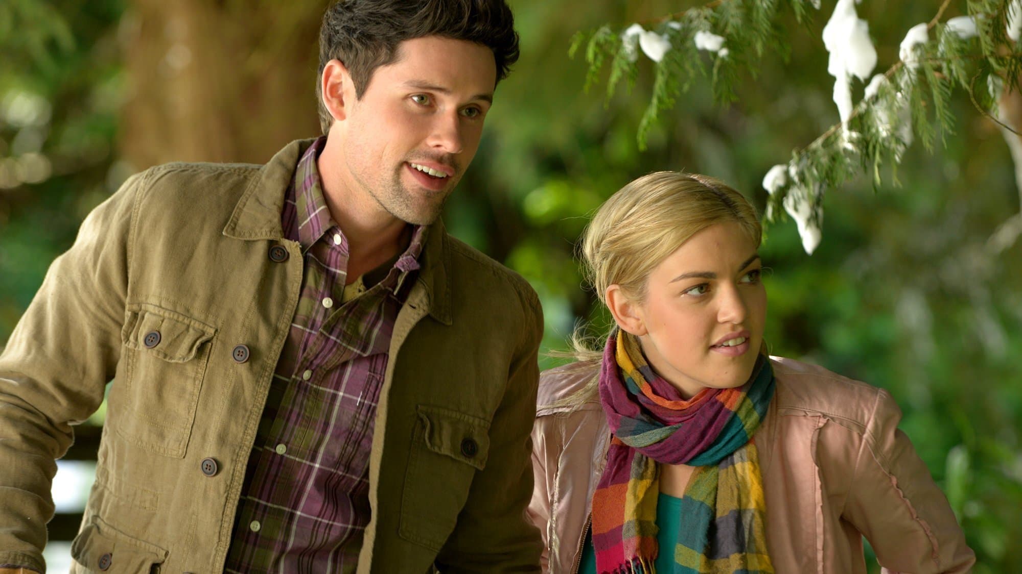 Poster backdrop for Coming Home for Christmas