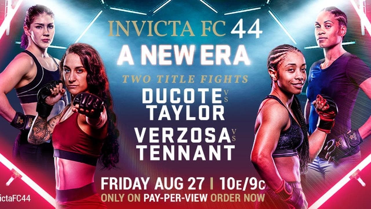 Poster backdrop for Invicta FC 44: A New Era