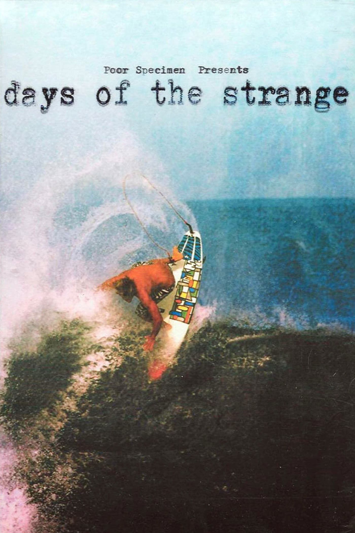 Poster backdrop for Days of the Strange