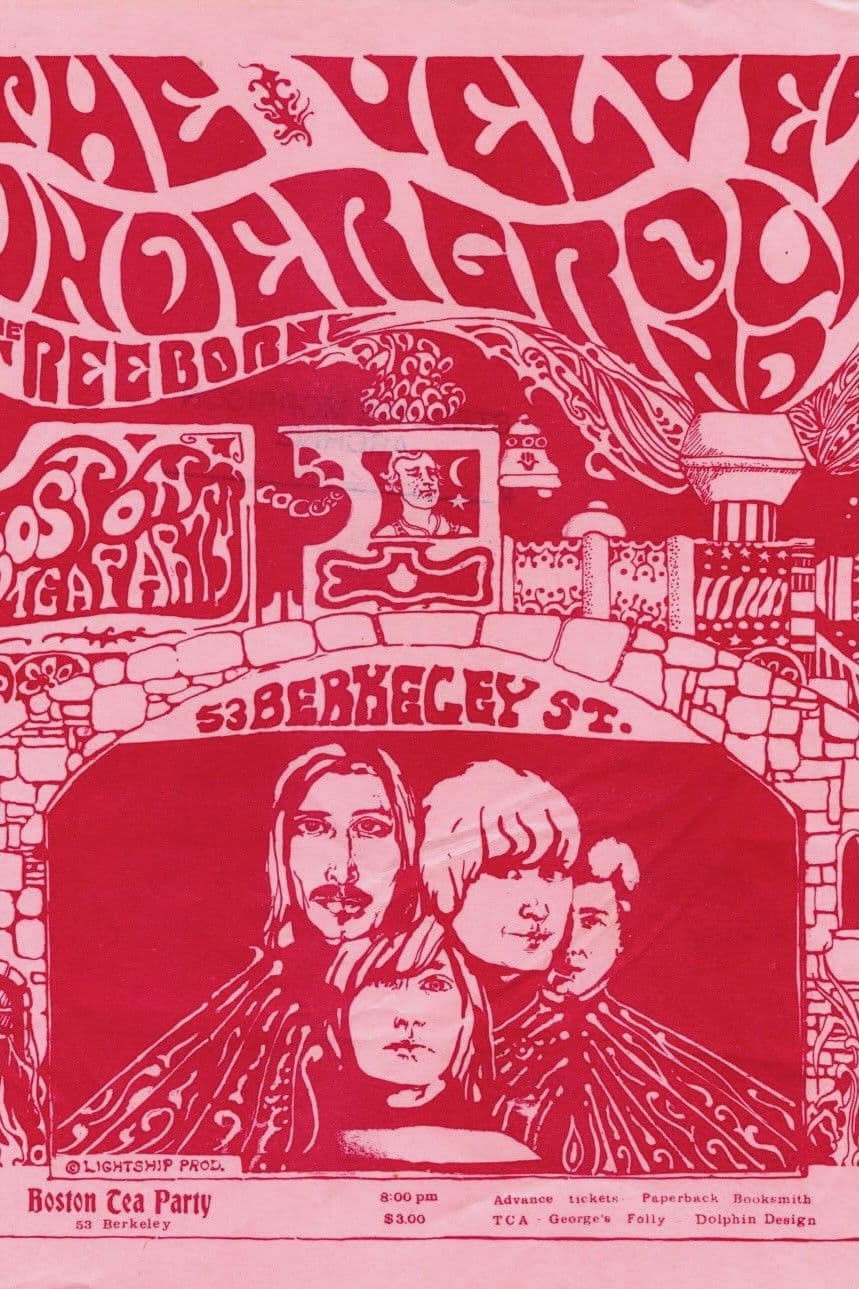 Poster backdrop for The Velvet Underground in Boston
