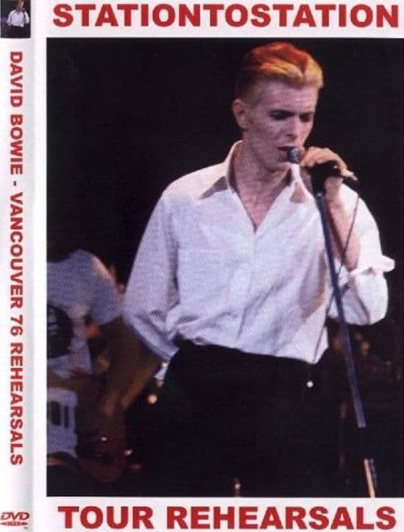 Poster backdrop for David Bowie - PNE Live Rehearsal 1976