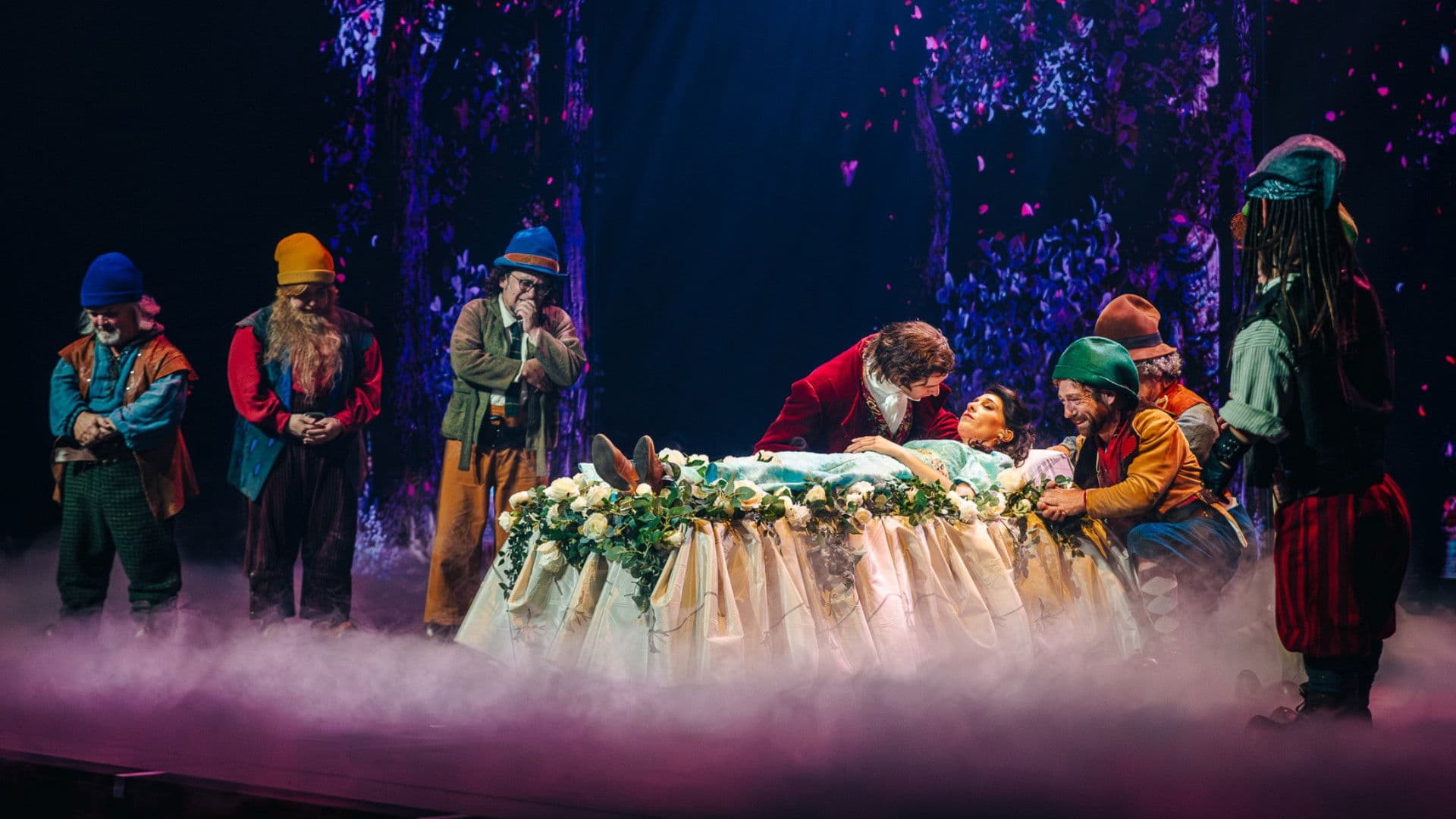 Poster backdrop for Snow White The Musical