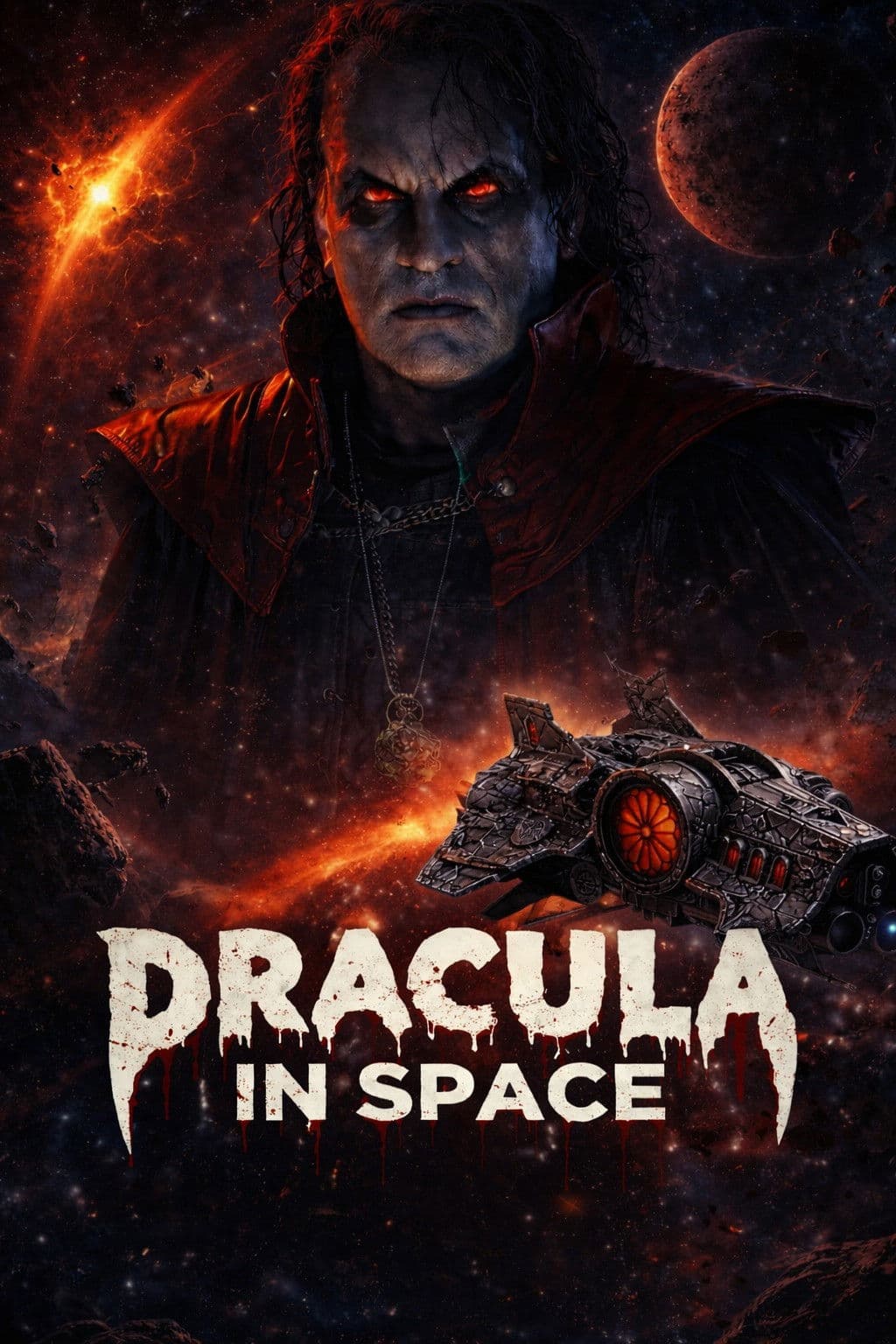 Poster backdrop for Dracula in Space