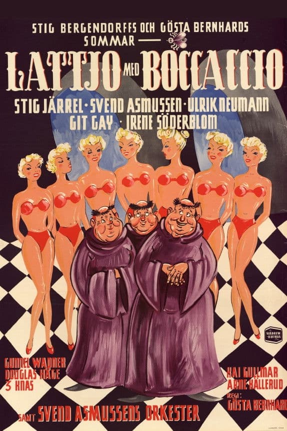 Poster backdrop for Swing it, Boccaccio