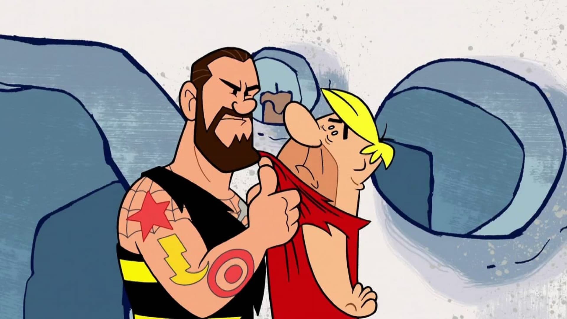 Poster backdrop for The Flintstones and WWE: Stone Age SmackDown!