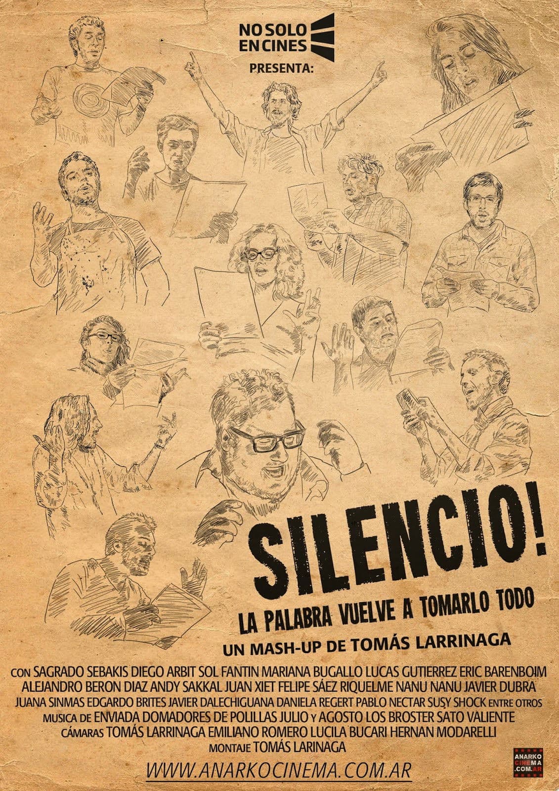 Poster backdrop for SILENCIO la palabra vuelve a tomarlo todo