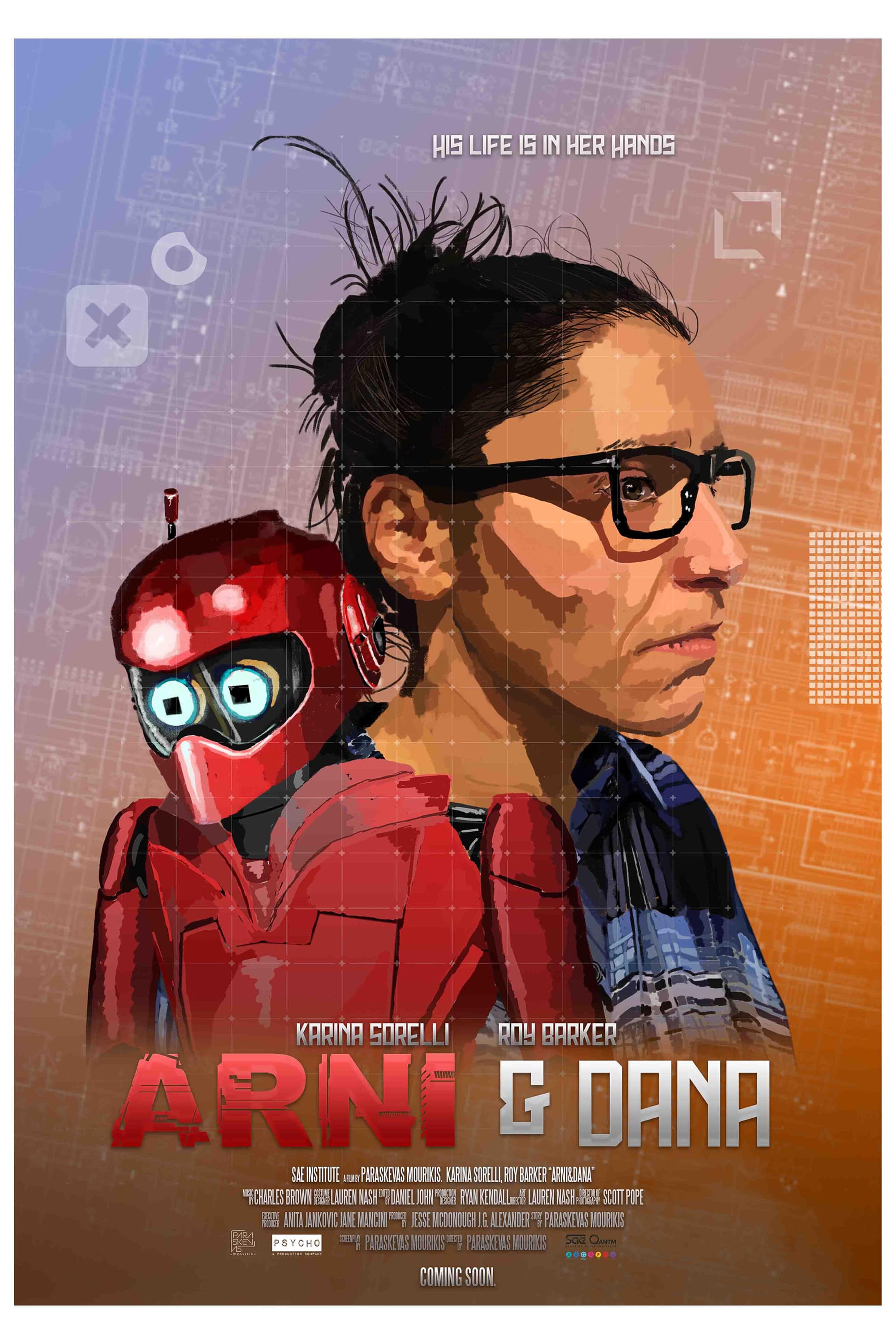 Poster backdrop for Arni & Dana