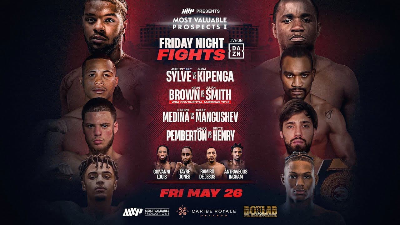 Poster backdrop for Ashton Sylve vs. Adam Kipenga