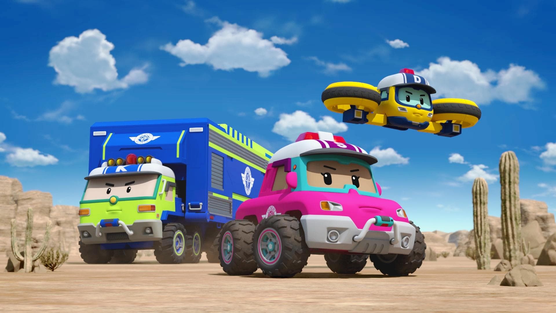 Poster backdrop for Robocar POLI Special: The Story of the Desert Rescue