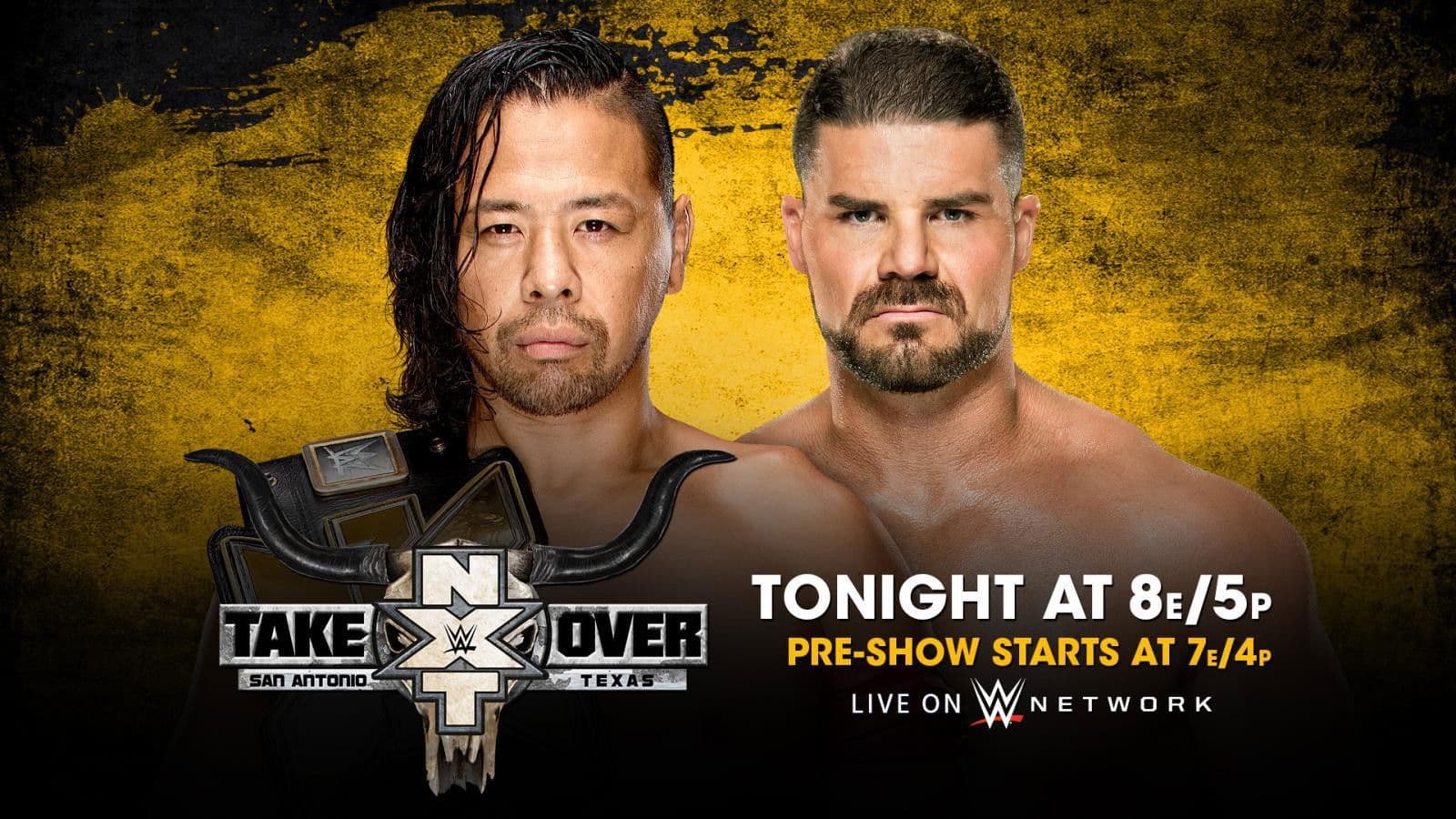 Poster backdrop for NXT Takeover: San Antonio