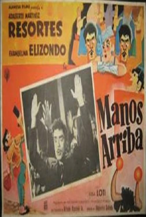 Poster backdrop for Manos arriba