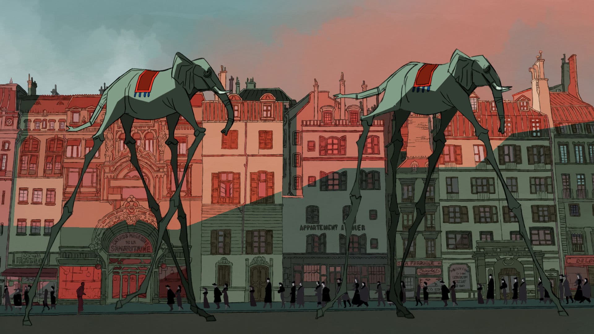 Poster backdrop for Buñuel in the Labyrinth of the Turtles