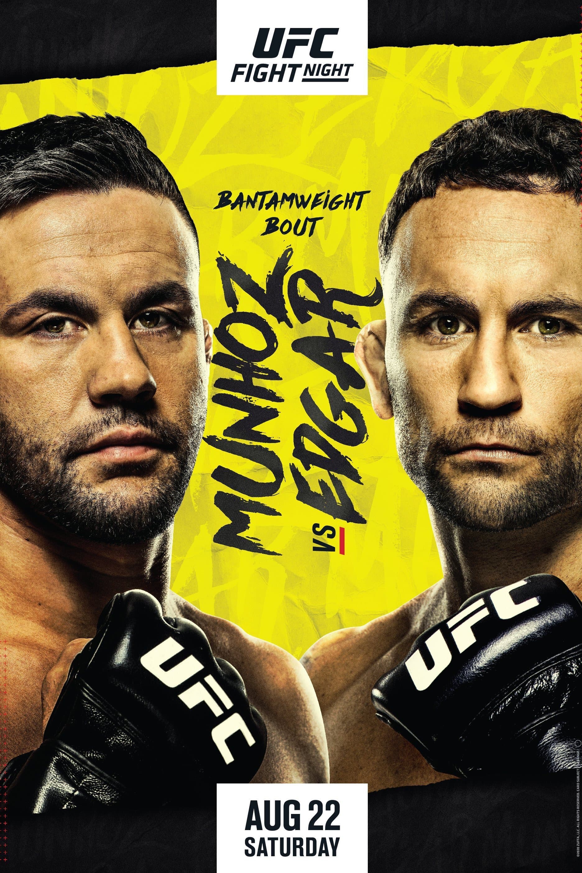 Poster backdrop for UFC on ESPN 15: Munhoz vs. Edgar