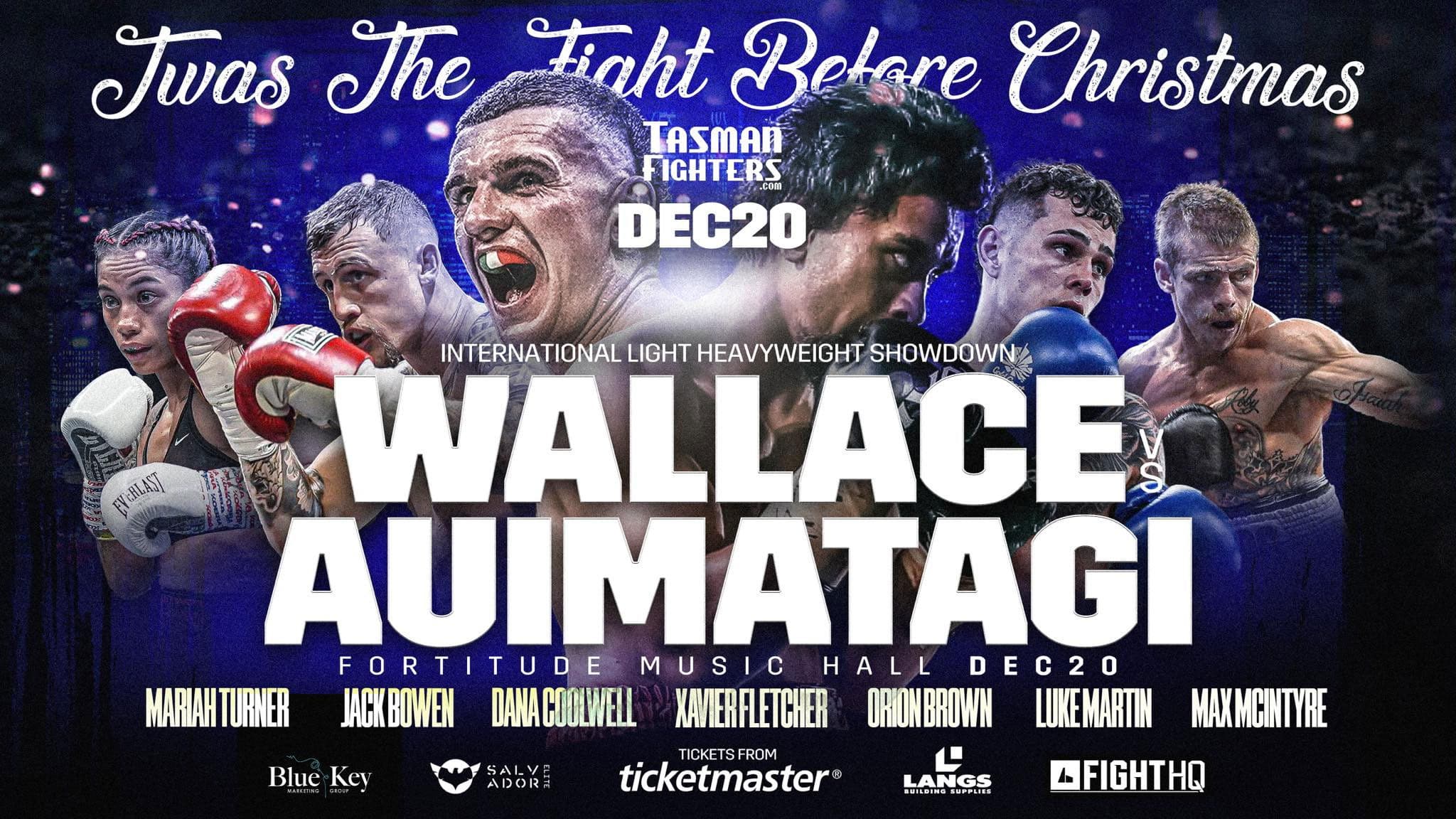 Poster backdrop for Conor Wallace vs. Mose Auimatagi Jnr