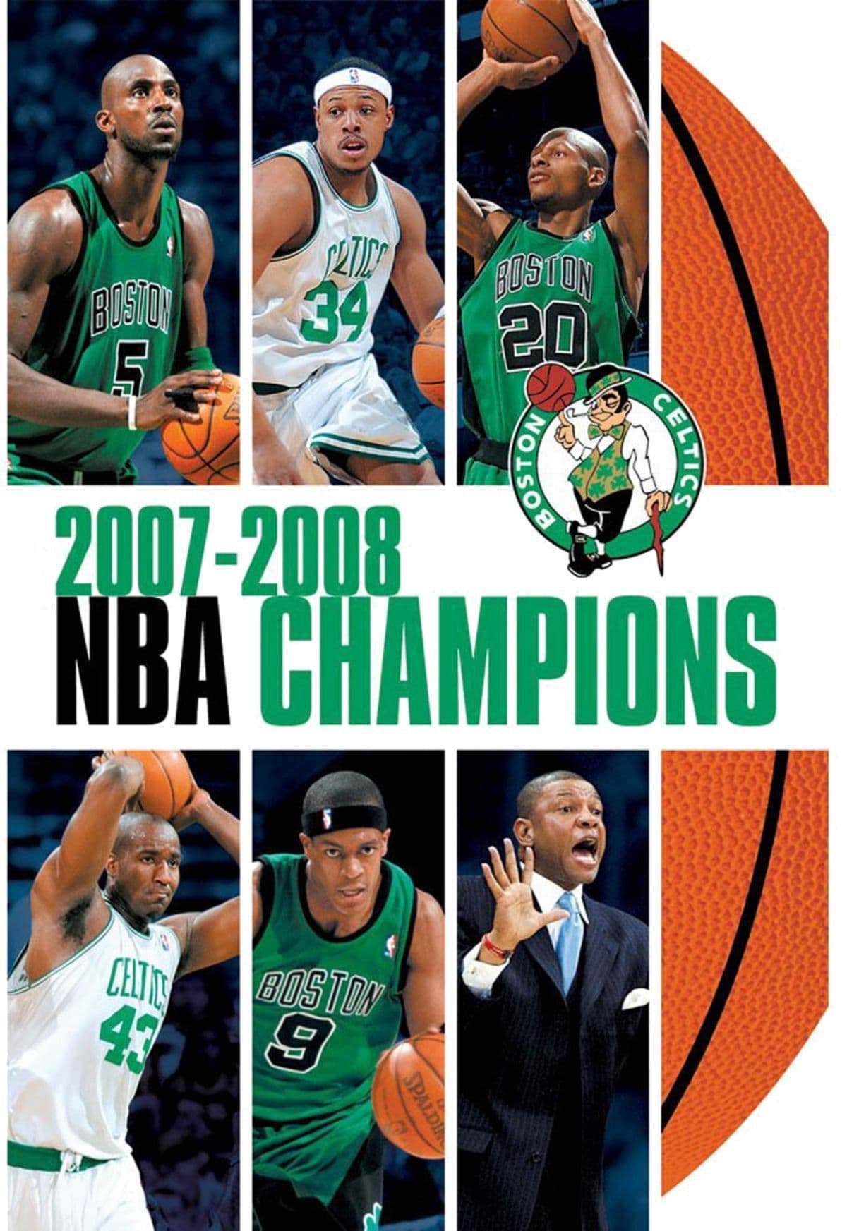 Poster backdrop for 2007-2008 NBA Champions: Boston Celtics
