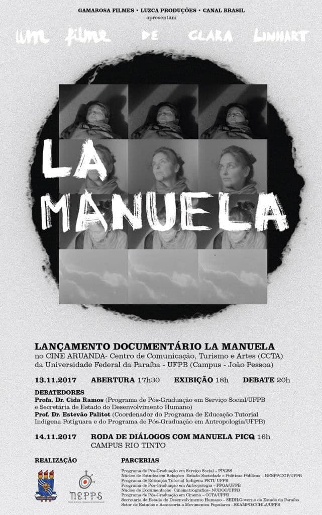 Poster backdrop for La Manuela