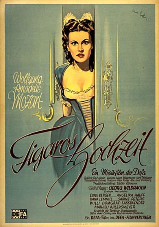 Poster backdrop for Marriage of Figaro