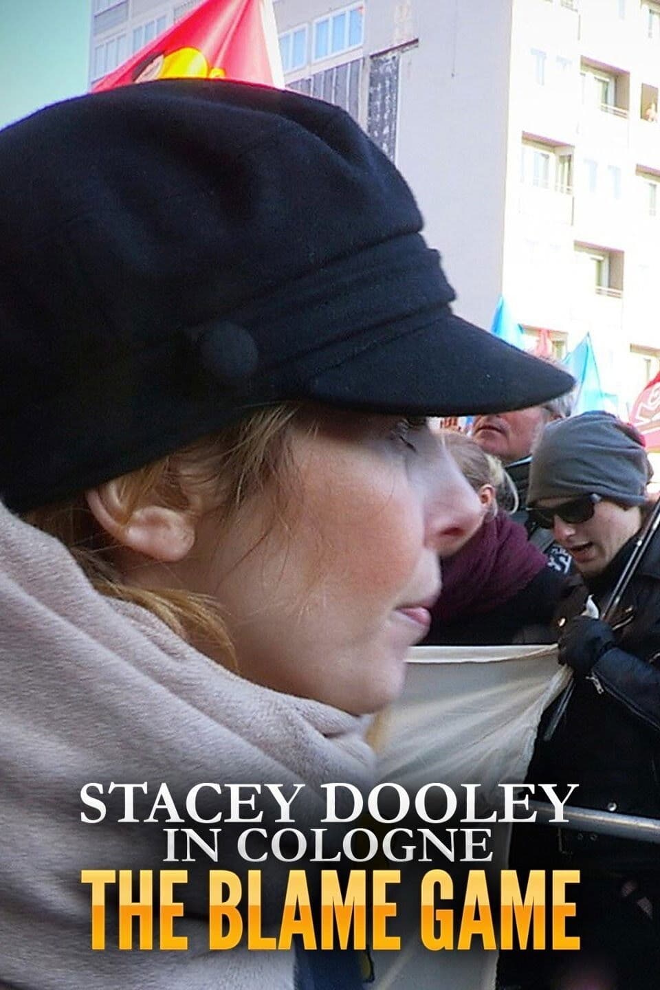 Poster backdrop for Stacey Dooley in Cologne: The Blame Game