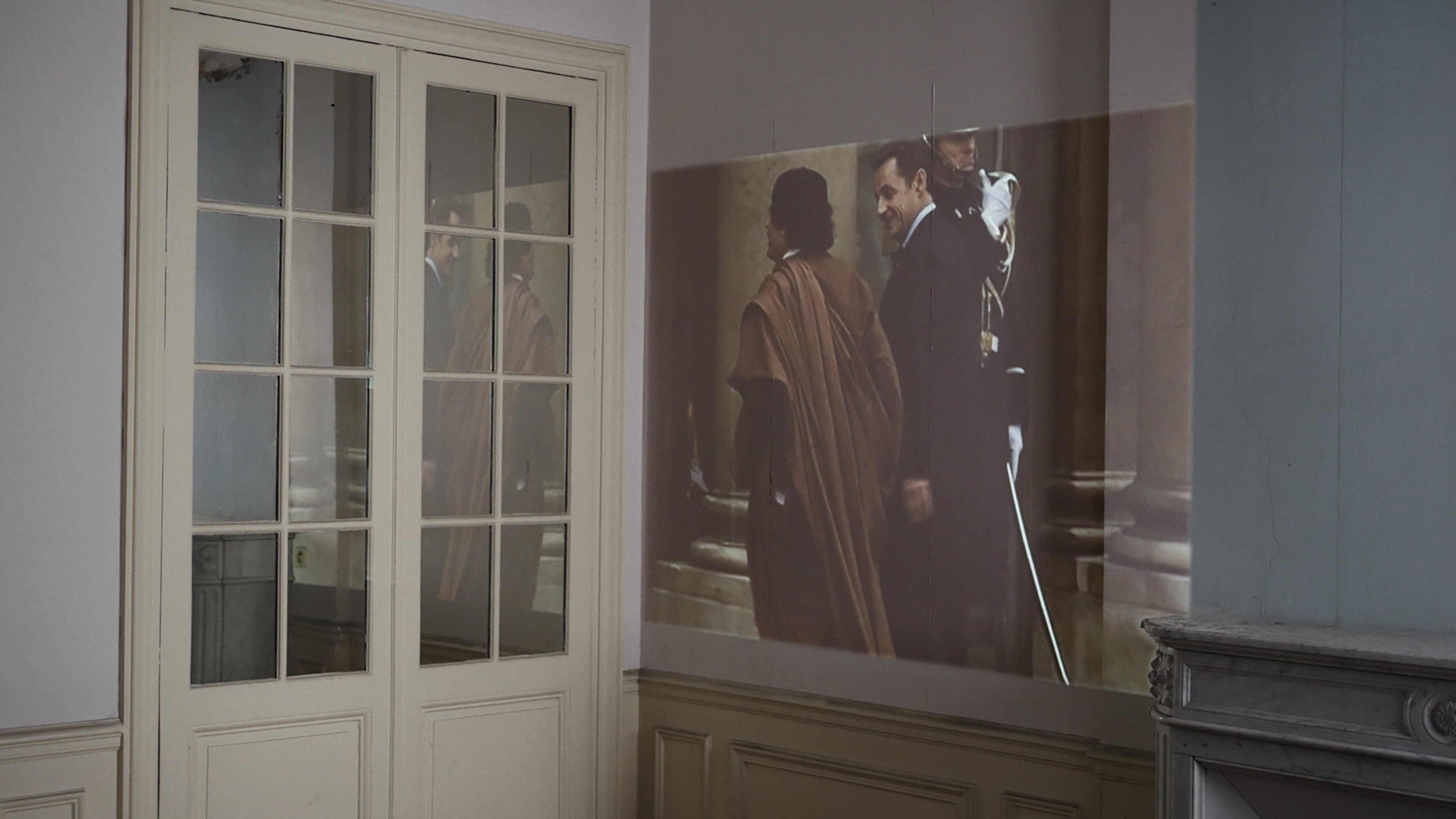 Poster backdrop for Sarkozy-Gaddafi: The Scandal of All Scandals