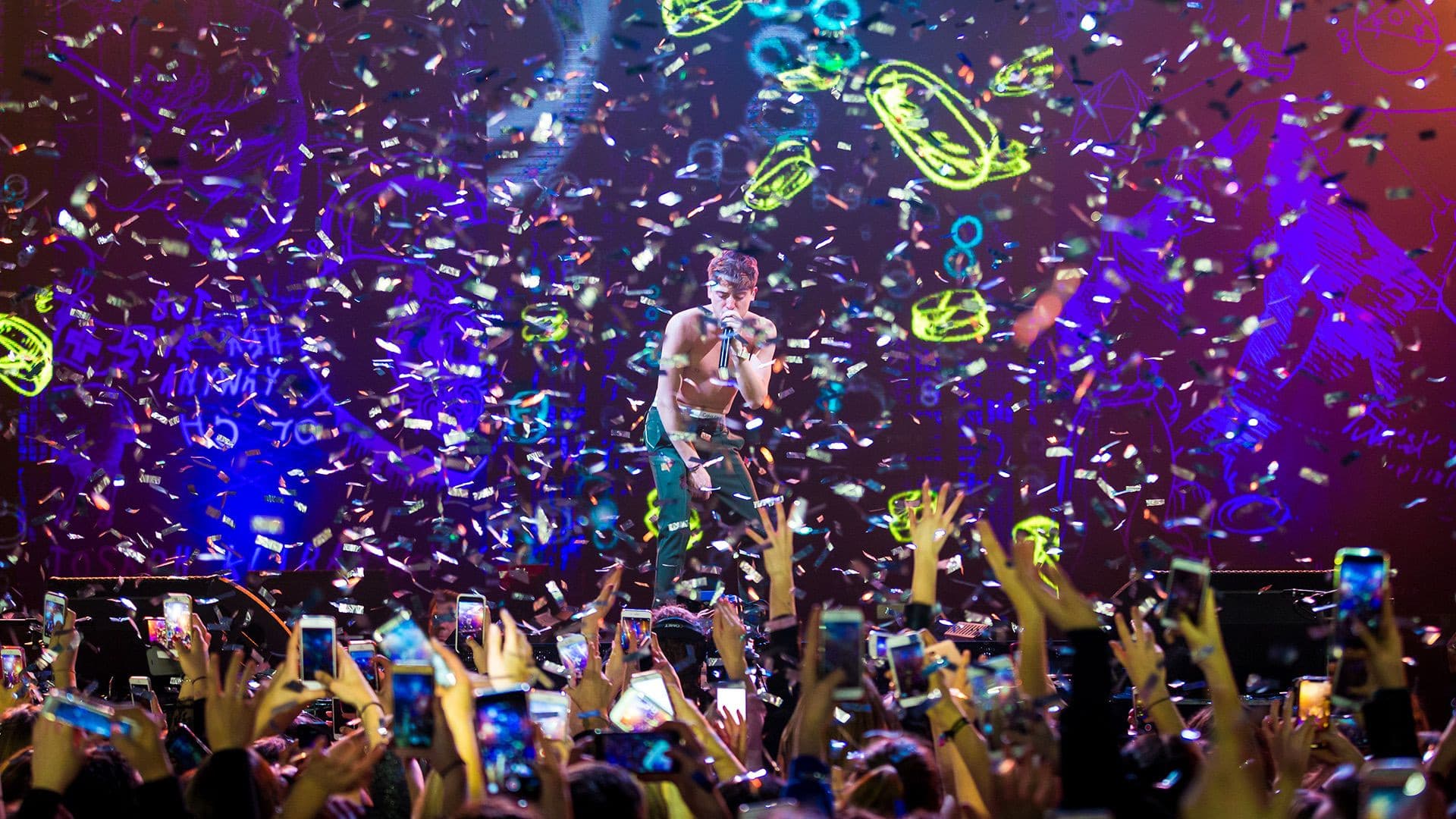 Poster backdrop for Lil' Kleine - Alleen Tour