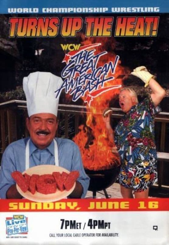 Poster backdrop for WCW The Great American Bash 1996