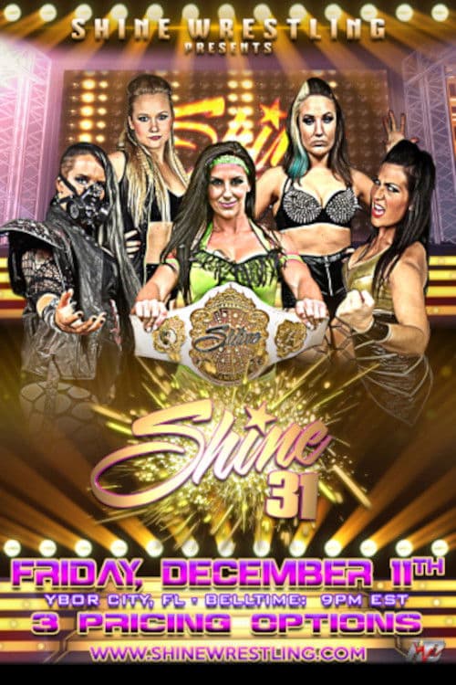 Poster backdrop for SHINE 31