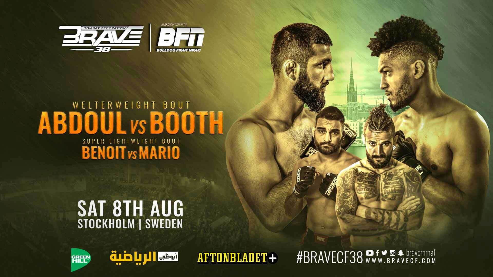 Poster backdrop for Brave CF 38