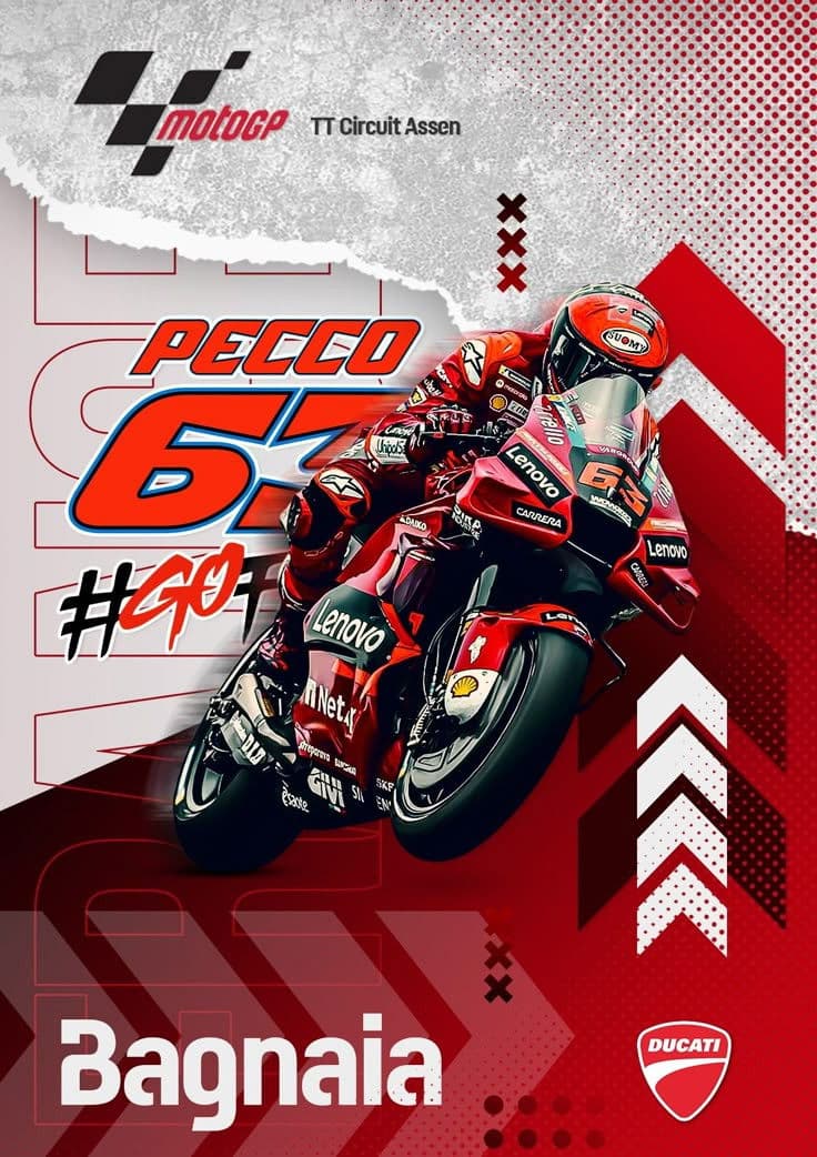 Poster backdrop for Dream On – Ducati and Bagnaia’s Pursuit of Glory