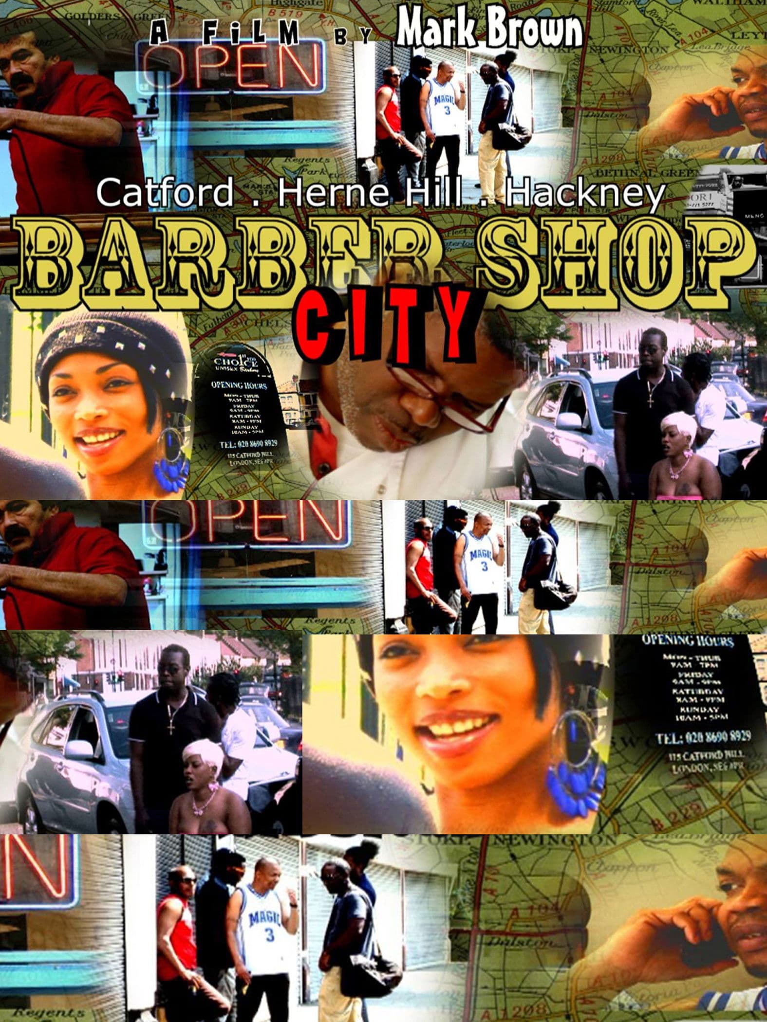Poster backdrop for Barber Shop City