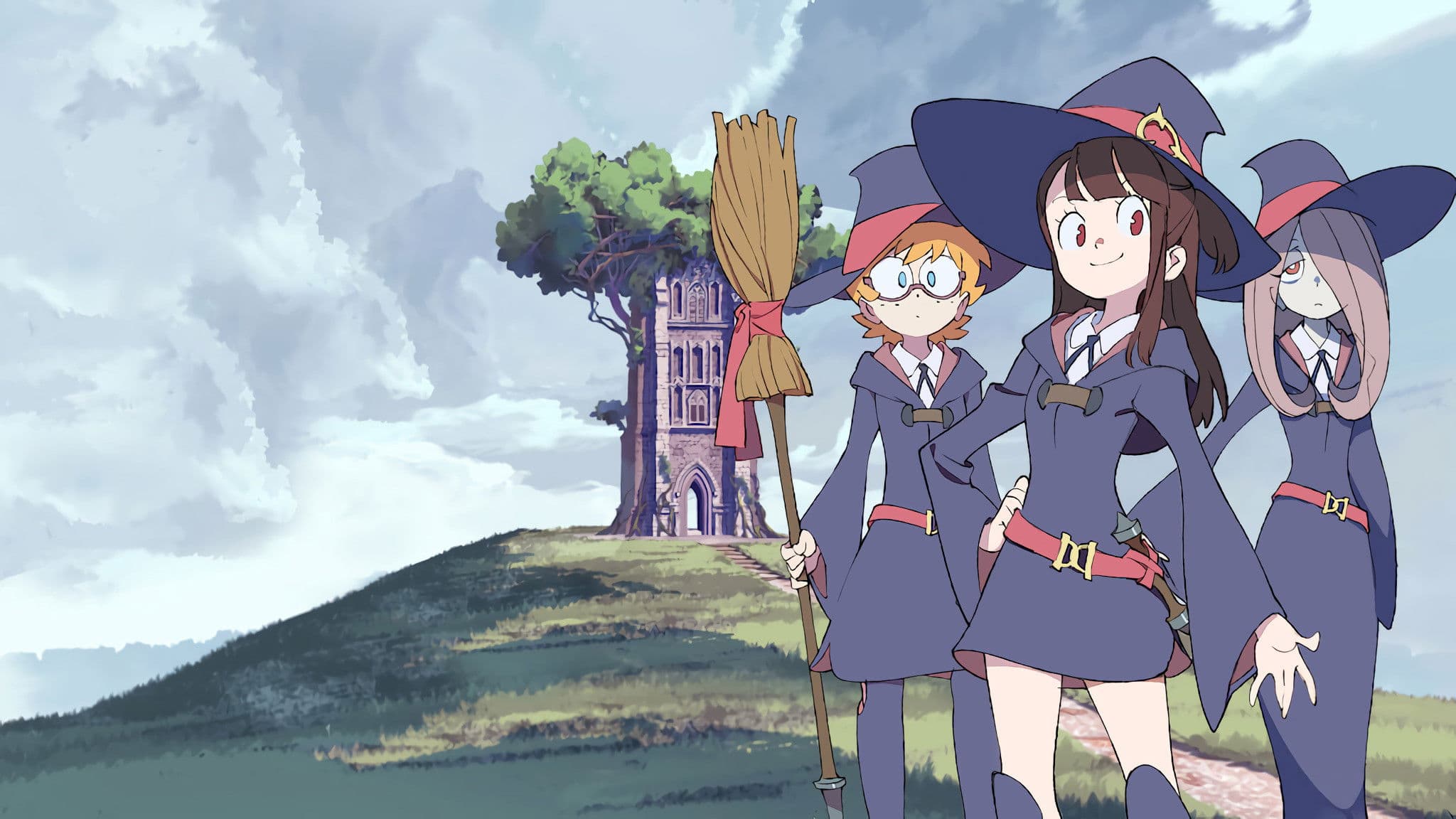 Poster backdrop for Little Witch Academia