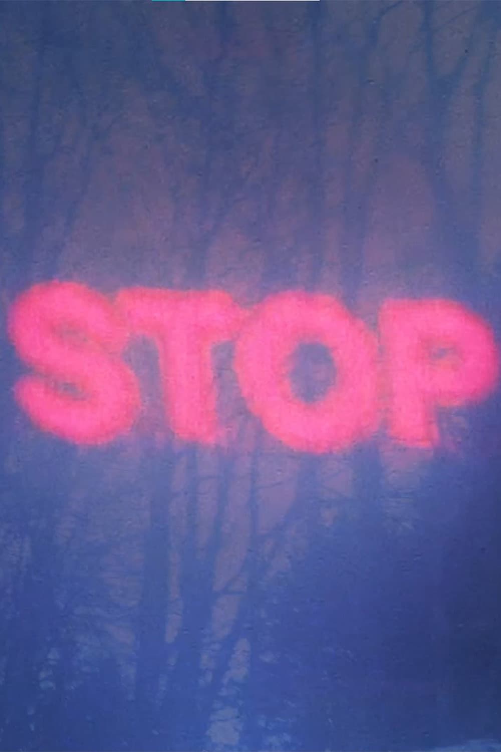 Poster backdrop for stop