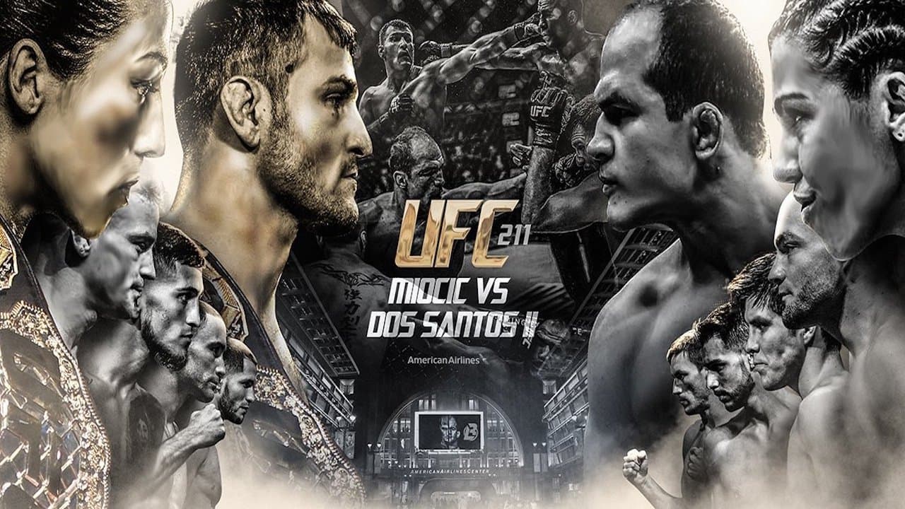 Poster backdrop for UFC 211: Miocic vs. dos Santos 2