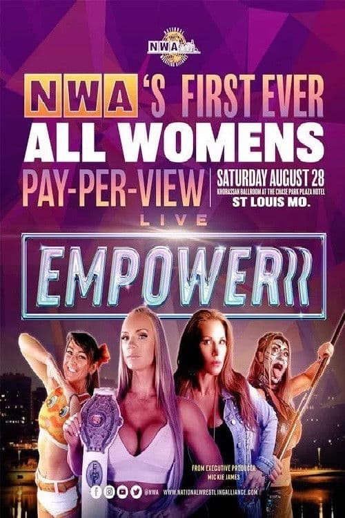 Poster backdrop for NWA Empowerrr