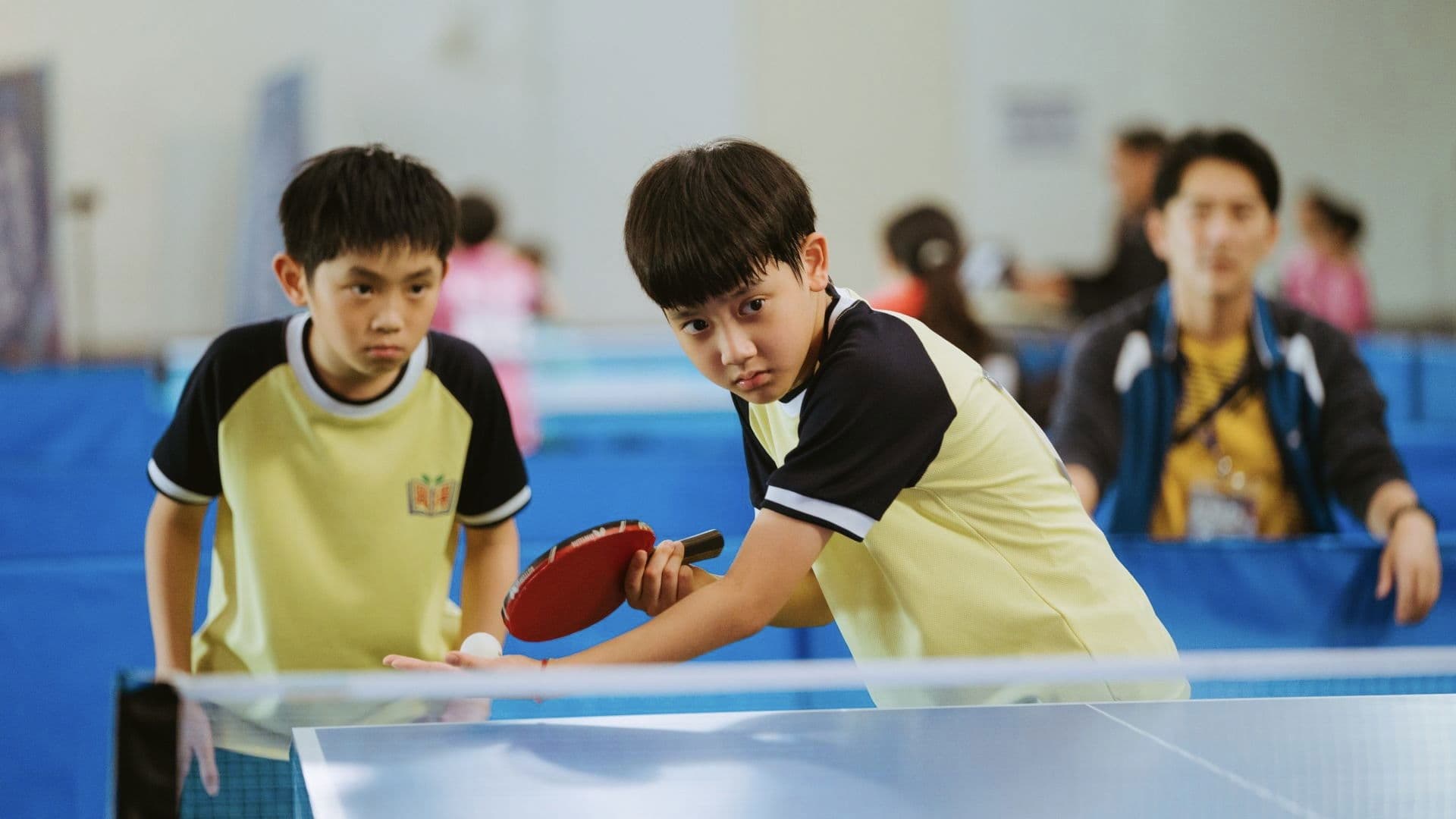 Poster backdrop for Doubles Match