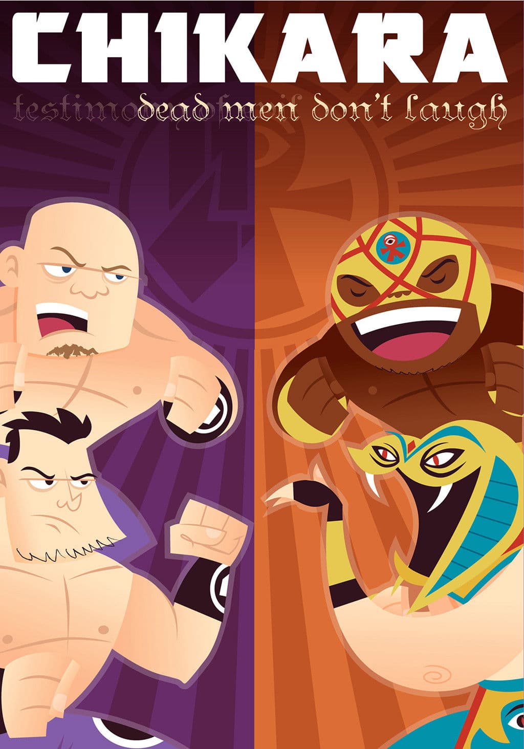 Poster backdrop for CHIKARA Dead Men Don't Laugh (Testimony Of Evil)