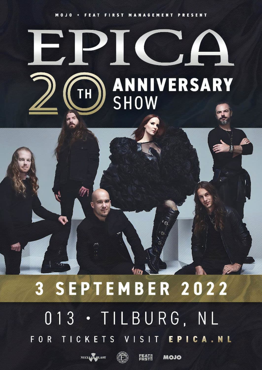 Poster backdrop for EPICA 20th Anniversary Live