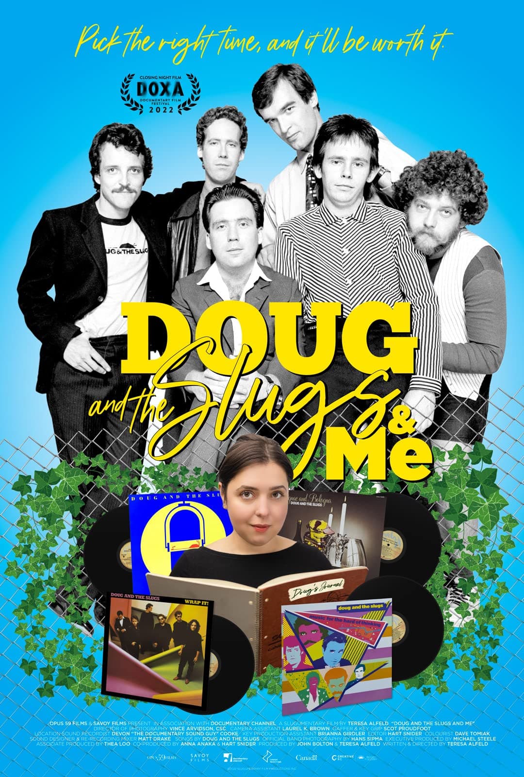 Poster backdrop for Doug and the Slugs and Me