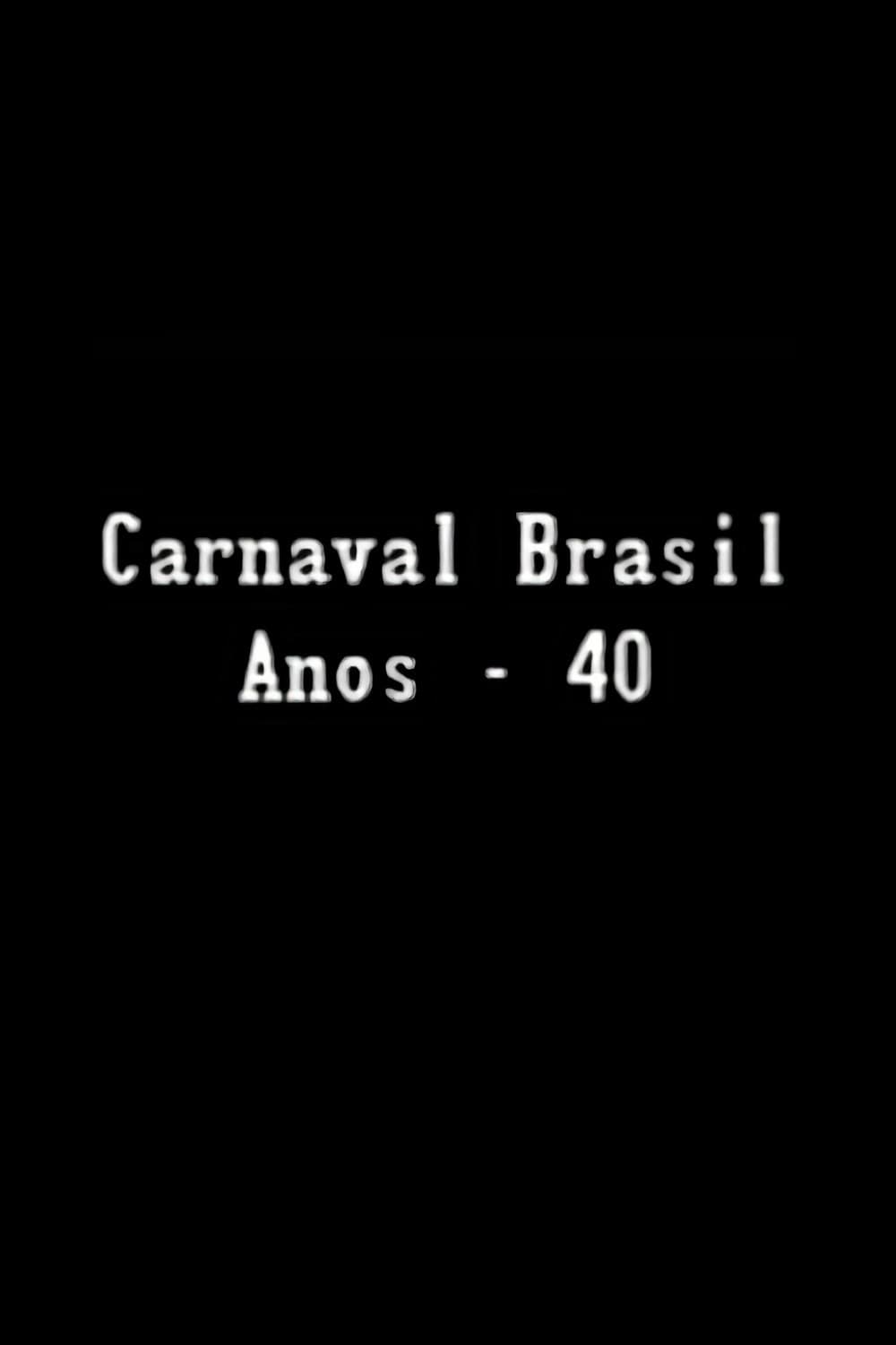 Poster backdrop for Carnaval Brasil — Anos 40
