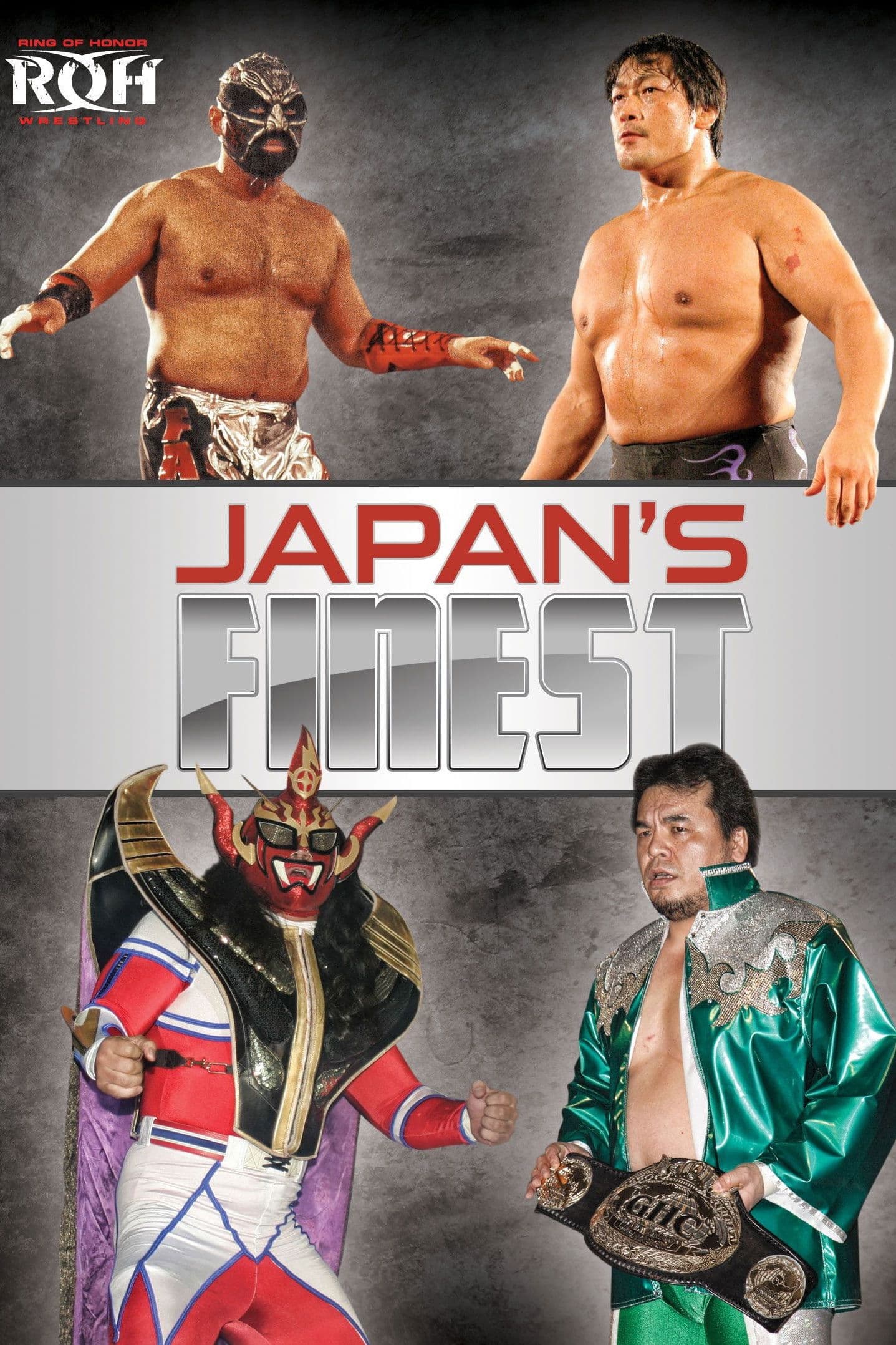 Poster backdrop for ROH: Japan's Finest