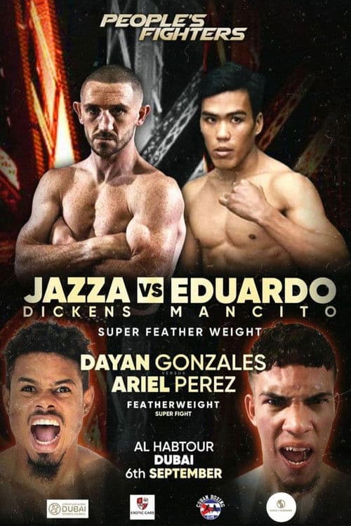 Poster for Jazza Dickens vs. Eduardo Mancito