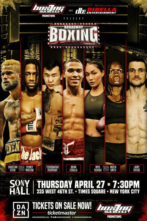 Poster for Brian Ceballo vs. Luis Alberto Veron