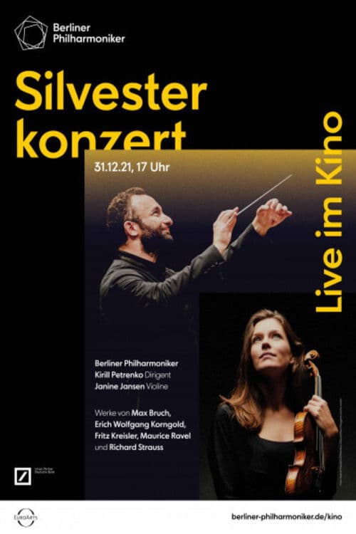 Poster for Berliner Philharmoniker 2021/22: Silvesterkonzert mit Kirill Petrenko und Janine Jansen