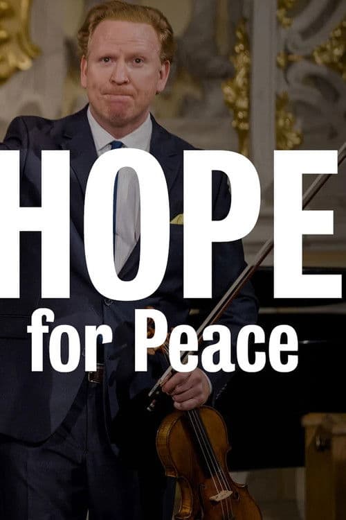 Poster for Hope for Peace Concert from the Frauenkirche - Dresden