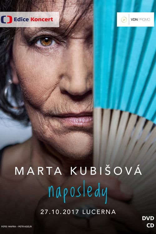 Poster for Marta Kubisova lastime