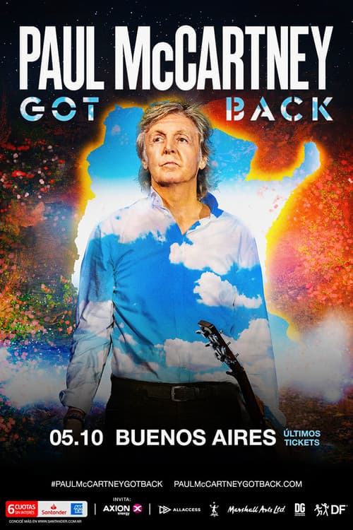 Poster for Paul McCartney: Got Back Argentina