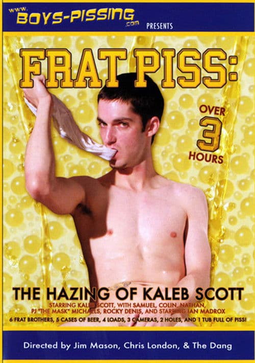 Poster for Frat Piss: The Hazing Of Kaleb Scott