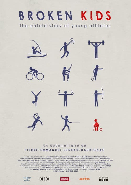 Poster for Broken Kids: The Untold Story of Young Athletes
